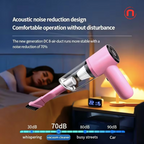 Portable 12V Handheld Car Vacuum Cleaner 🚗✨💗