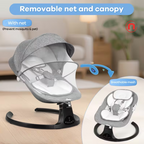 Baby Swing with 5 Speeds & 10 Soothing Lullabies 👶🎶✨