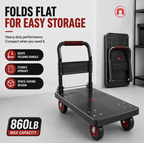 Heavy-Duty Folding Platform Cart 860LB 🚚💪📦