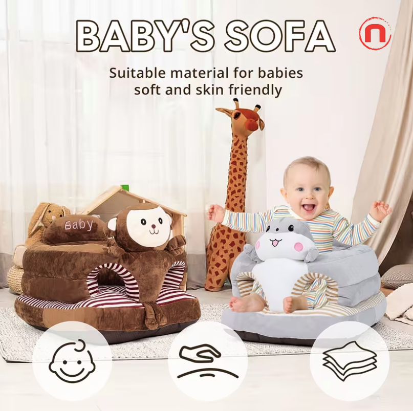 Cartoon Baby Sitting Support Seat 🐹🛋️👶