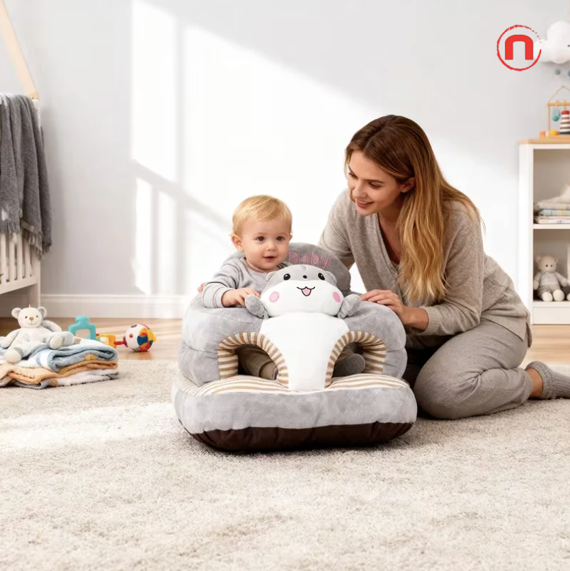 Cartoon Baby Sitting Support Seat 🐹🛋️👶