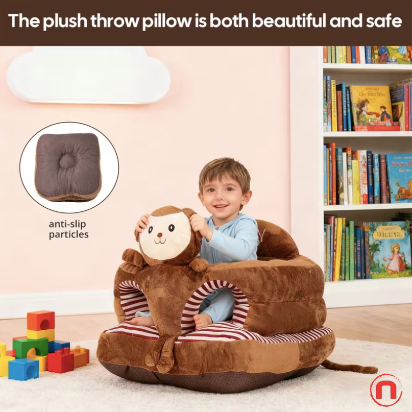 Cartoon Baby Sitting Support Seat 🐹🛋️👶