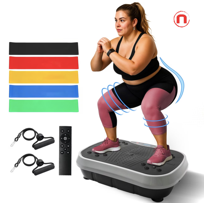Full Body Vibration Fitness Platform ✨🏋️‍♀️🔥