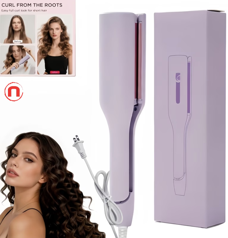 32mm Hair Curling Iron for Women 💜✨💇‍♀️