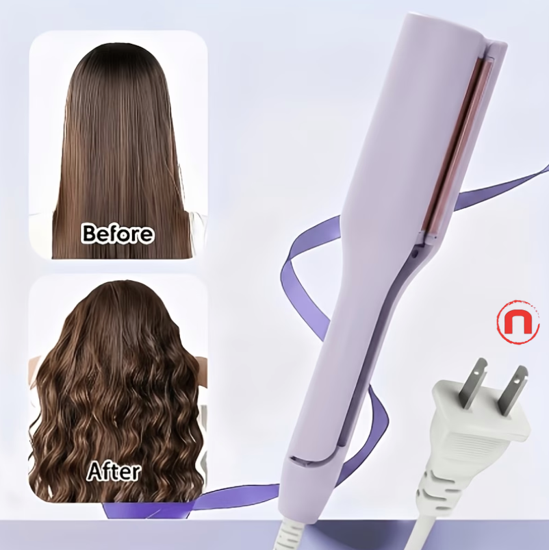 32mm Hair Curling Iron for Women 💜✨💇‍♀️