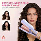 32mm Hair Curling Iron for Women 💜✨💇‍♀️