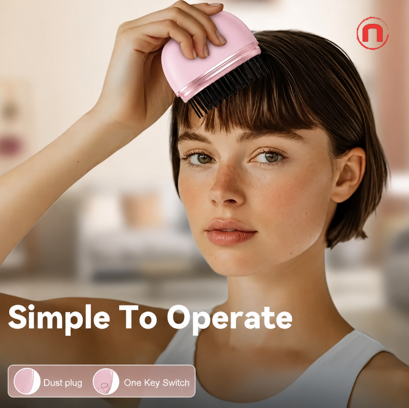 Mini Wireless Hair Straightening Comb 💖✨💇‍♀️