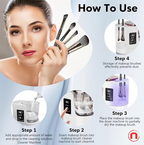 3-in-1 Electric Makeup Brush Cleaner & Dryer ✨🖌️💖