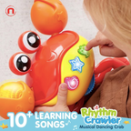 Interactive Crawling Crab Baby Toy 🦀✨👶