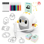 Penguin Drawing Robot for Kids 🐧🎨✨
