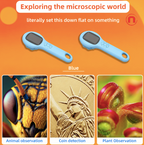 Portable Digital Microscope for Kids 🔬✨🩵