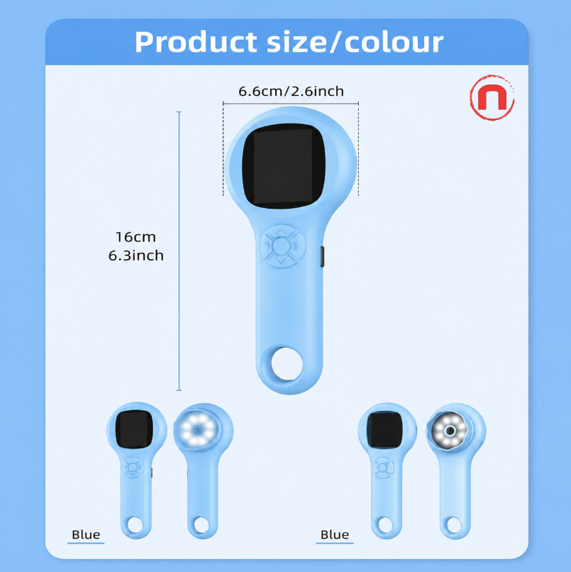 Portable Digital Microscope for Kids 🔬✨🩵