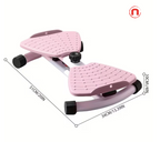 Waist Twisting Exercise Board with Resistance Bands 💖🔥🏋️‍♀️