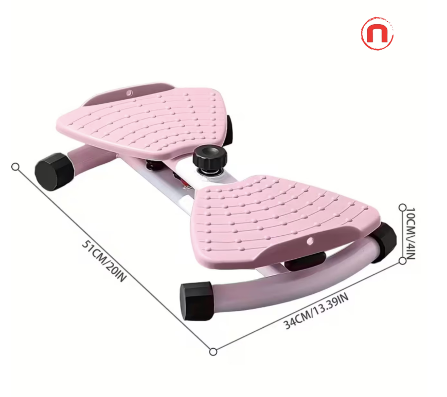Waist Twisting Exercise Board with Resistance Bands 💖🔥🏋️‍♀️