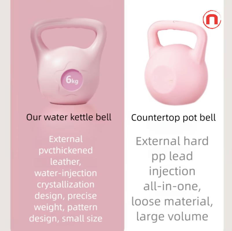 Adjustable Self-Filling Kettlebell for Home Fitness 💖🏋️‍♀️🔥