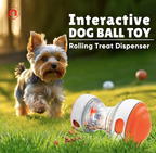 Interactive Dog Treat Dispensing Toy 🐶🧡🦴