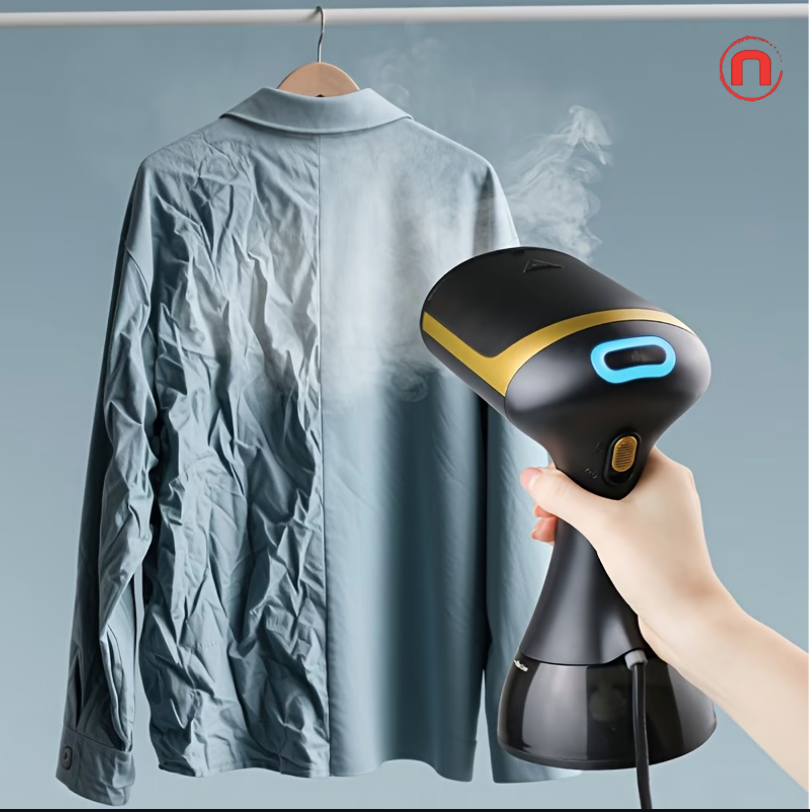 1100W Handheld Garment Steamer – Fast Heat-Up & Powerful Wrinkle Removal ✨👔🔥