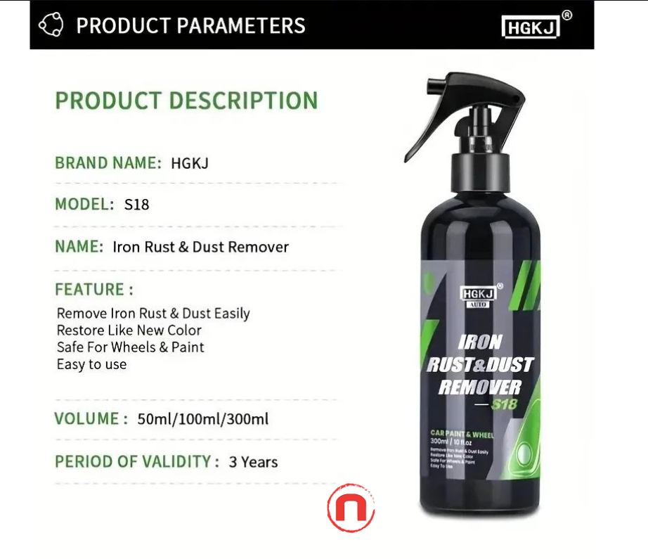 🏆 Pro Rust Remover 100 ml – Metal, Hinges, Pipes & Auto Parts ✨