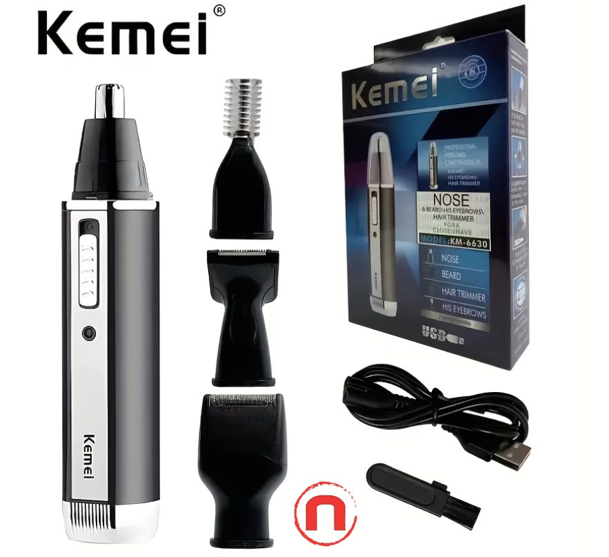💈 4-in-1 Grooming Kit with Electric Shaver – All-in-One Personal Care 💈