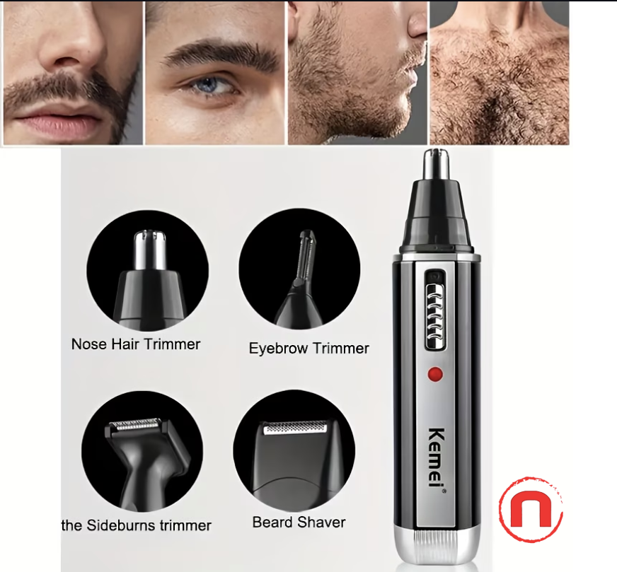 💈 4-in-1 Grooming Kit with Electric Shaver – All-in-One Personal Care 💈