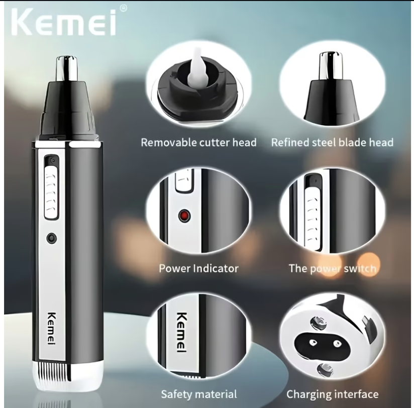 💈 4-in-1 Grooming Kit with Electric Shaver – All-in-One Personal Care 💈