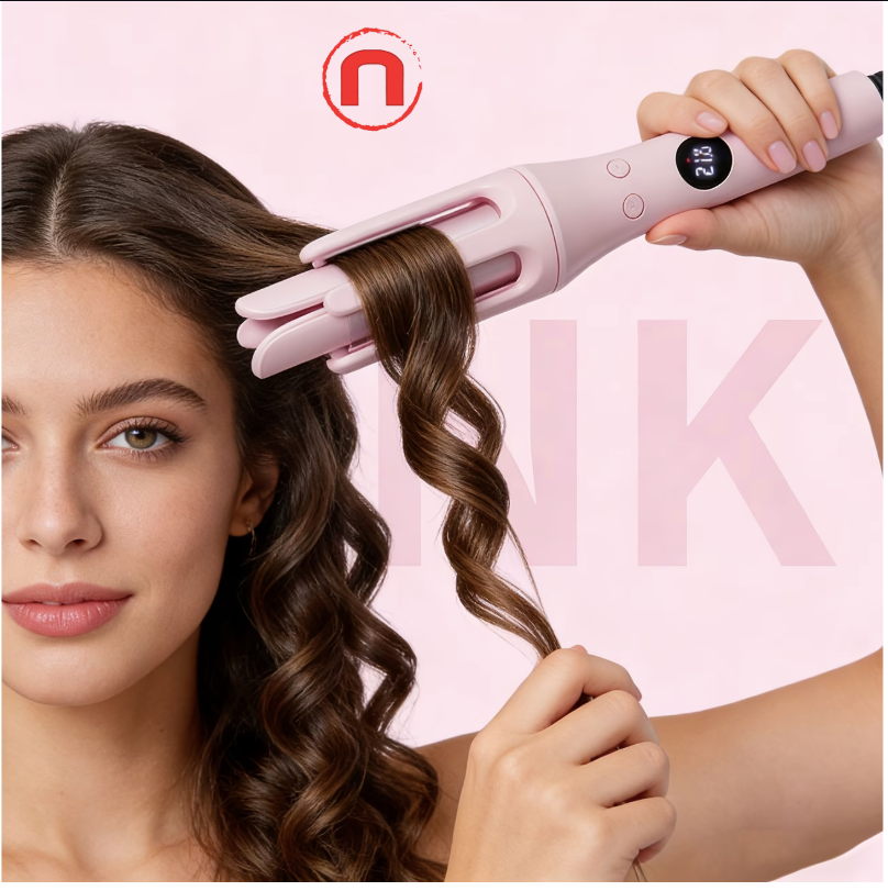 💇‍♀️✨ 32mm Automatic Rotating Hair Curler & Waver ✨💇‍♀️