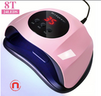 Professional LED/UV Nail Lamp with LCD Display | Fast Gel Nail Dryer | Smart Sensor ✨💅