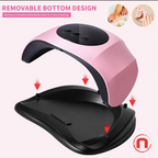 Professional LED/UV Nail Lamp with LCD Display | Fast Gel Nail Dryer | Smart Sensor ✨💅