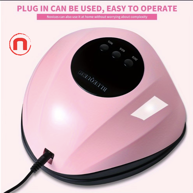 Professional LED/UV Nail Lamp with LCD Display | Fast Gel Nail Dryer | Smart Sensor ✨💅