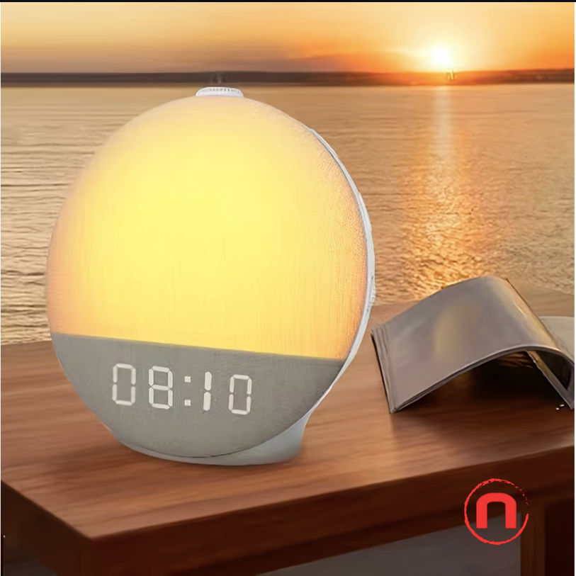 🌅✨ Sunrise Alarm Clock & Sleep Sound Machine ✨ Wake-Up Light 😴