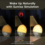 🌅✨ Sunrise Alarm Clock & Sleep Sound Machine ✨ Wake-Up Light 😴