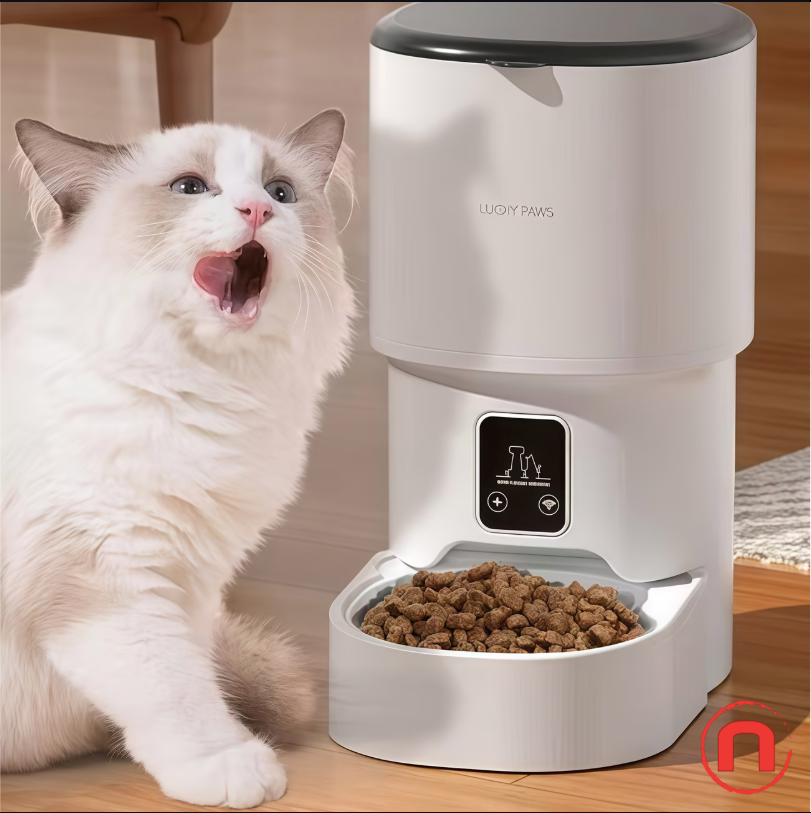 🐱📱 Smart WiFi Automatic Cat Feeder & Food Dispenser ✨