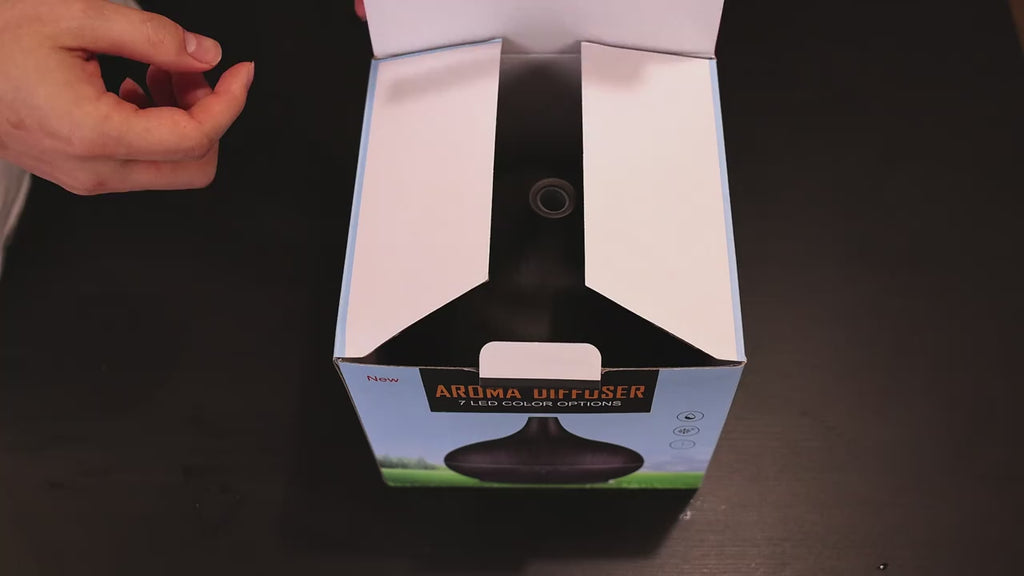 Essential Oil Diffuser with 12 Bottles of Essential Oils
