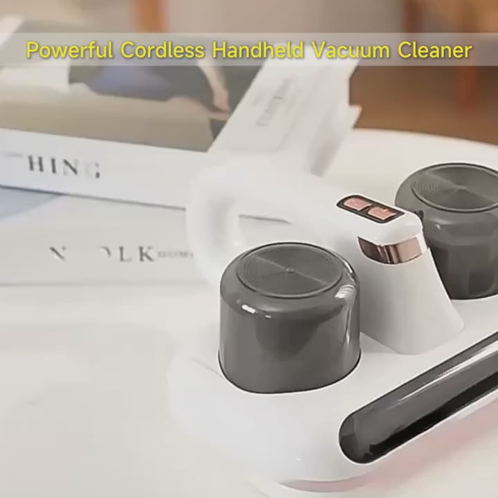 🛏️✨ Wireless UV-C Mattress Vacuum Cleaner & Mite Remover 🦠💨