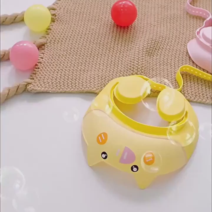 “Adiós Lágrimas en la Ducha  | Gorro Protector de Baño para Bebés ✨ Cabello Limpio sin Agua en los Ojos”