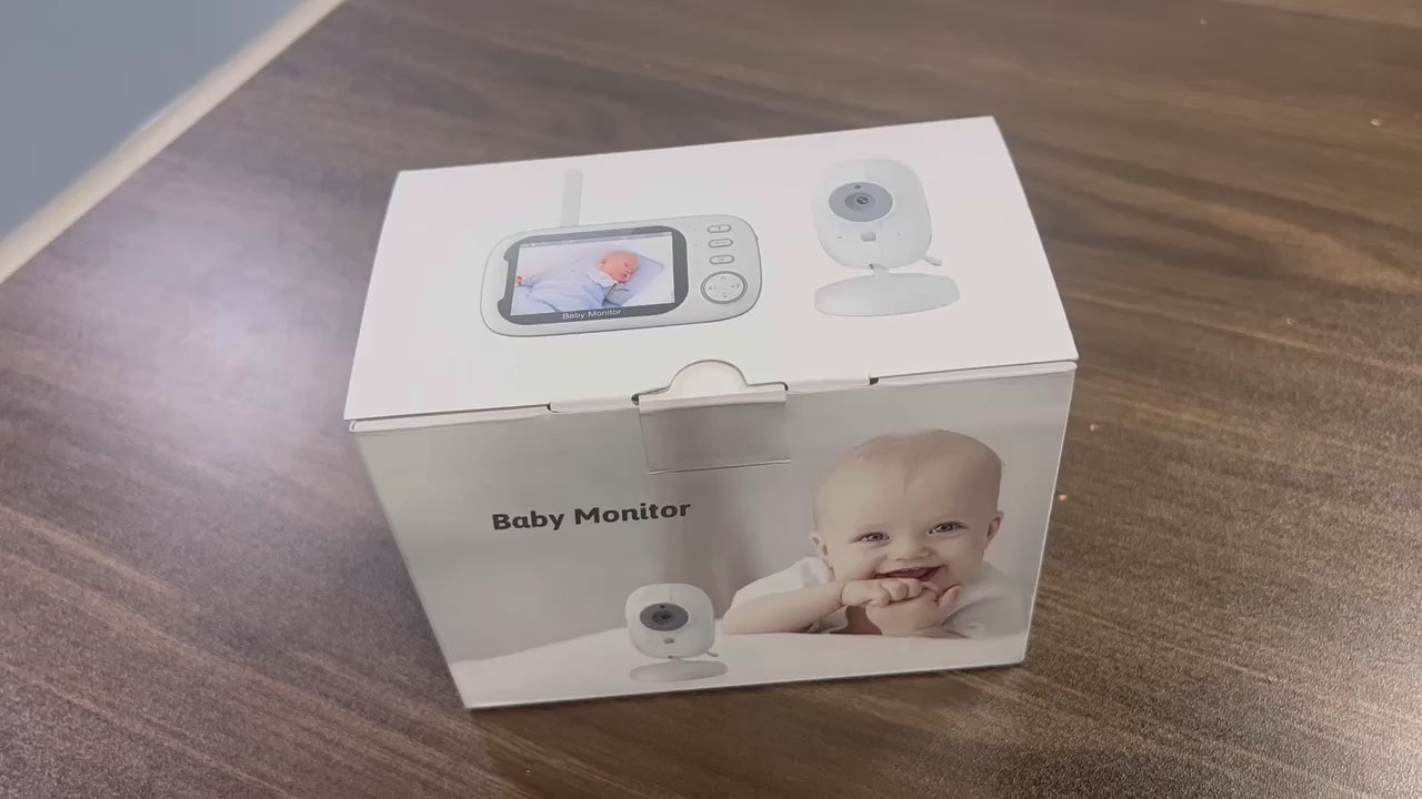 Baby Monitor Camera, Monitor with Camera and Night Vision, No Wifi, 5" Screen