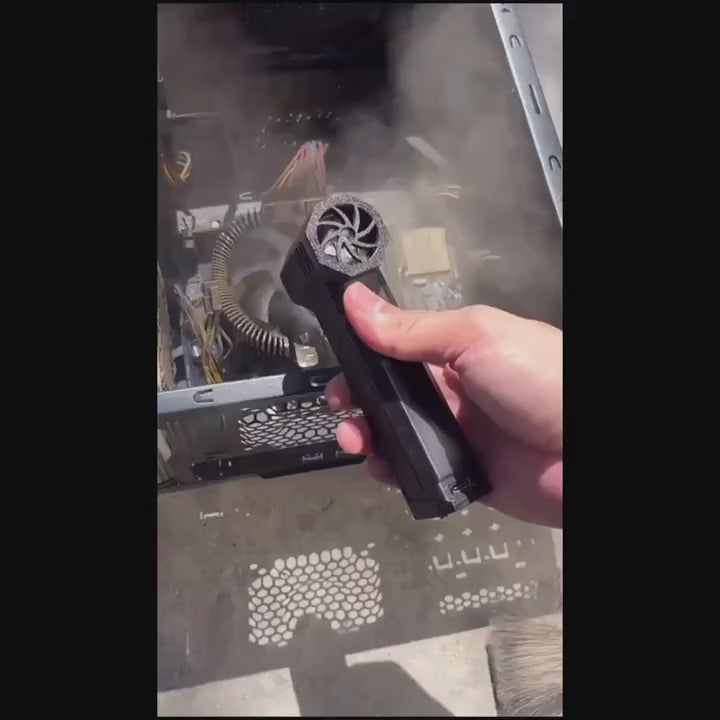 Ventilador turbo ajustable de 4 velocidades