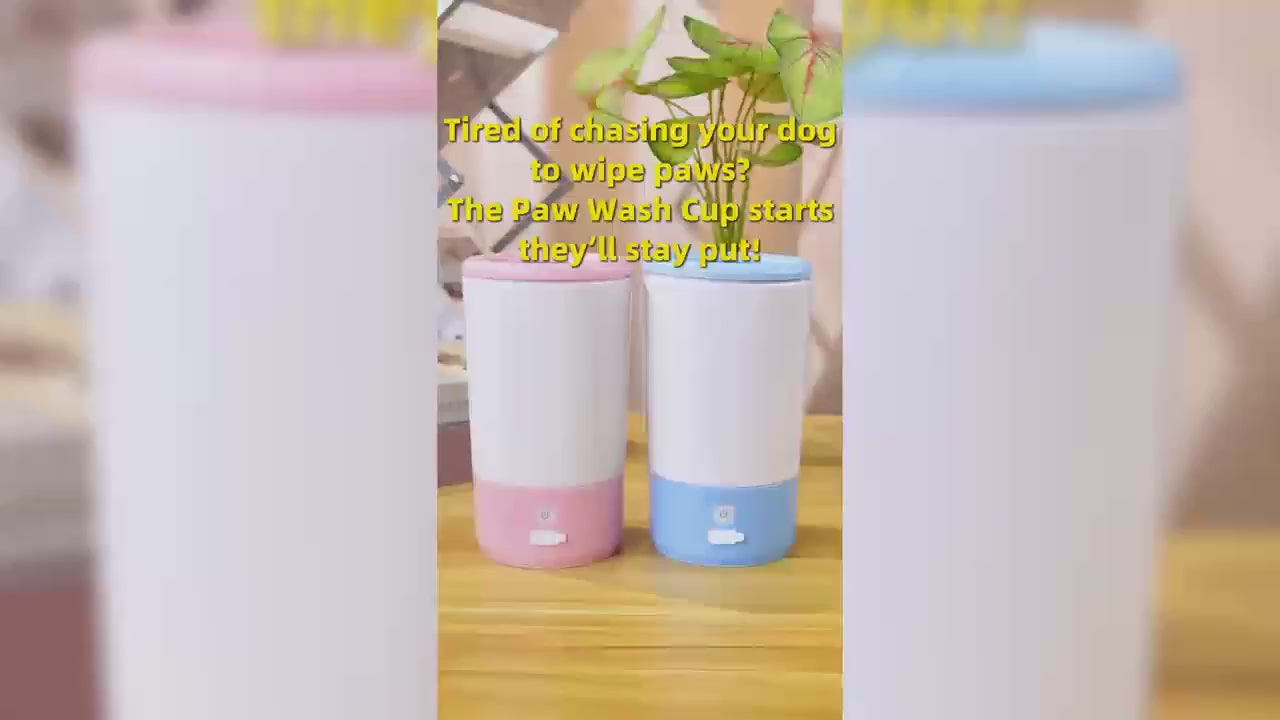 Upgraded Electric Paw Washing Cup for Dogs