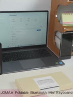 Mini Foldable Silent Keyboard  | USB Rechargeable & Portable — Perfect for iPad, Phone, and Travel ✈️