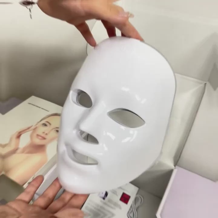 7-color LED facial beauty instrument with USB power