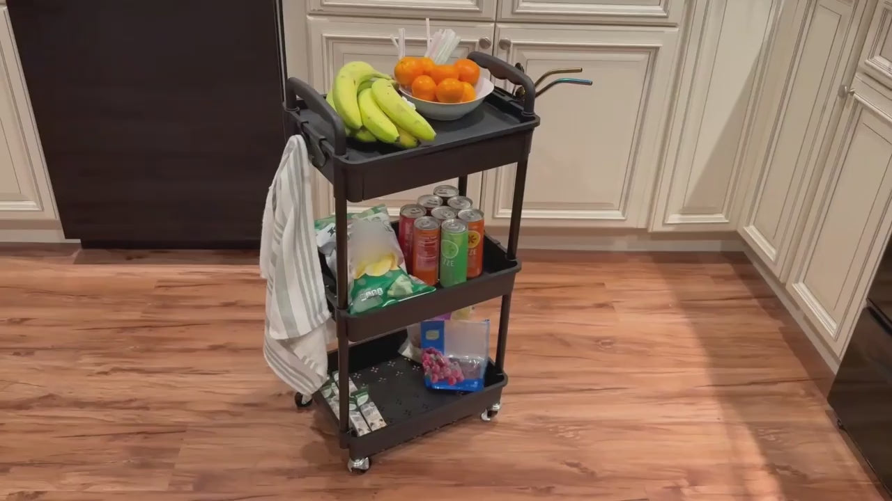 3/4 Tier Mobile Storage Cart