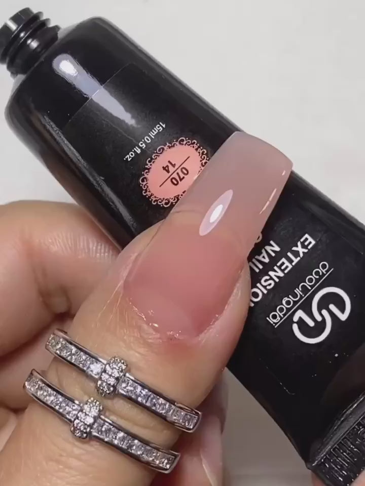 Kit de manicura de poligel de 12 piezas