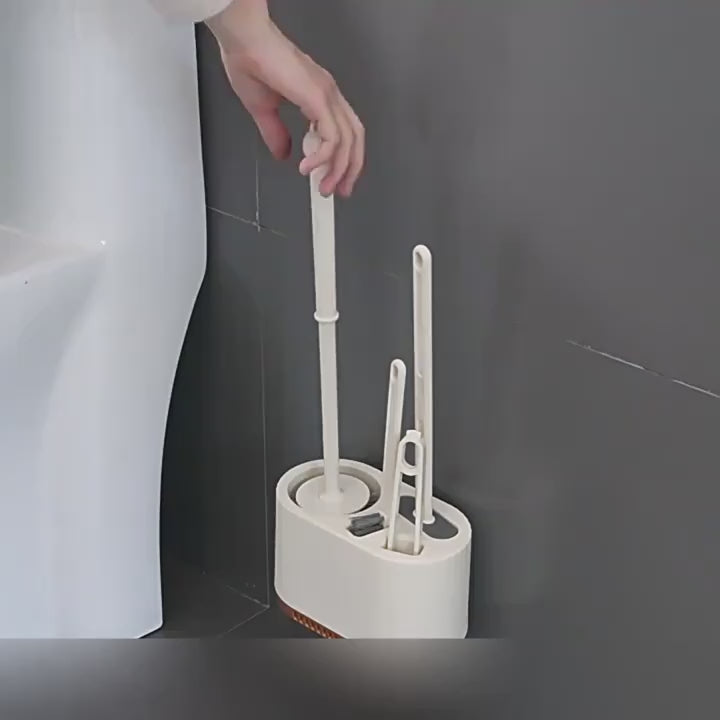 Set of 4 Toilet Brushes