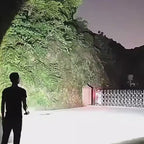 Telescopic LED Flashlight with Zoom  | Super Bright, USB Rechargeable & Long-Range Beam