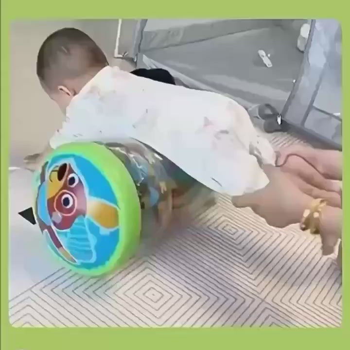 2-piece baby crawling toys