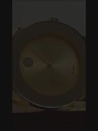 Elegant women's quartz watch with round dial