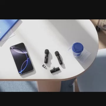 New rodless neck microphone