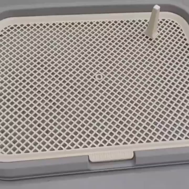 Flat dog toilet