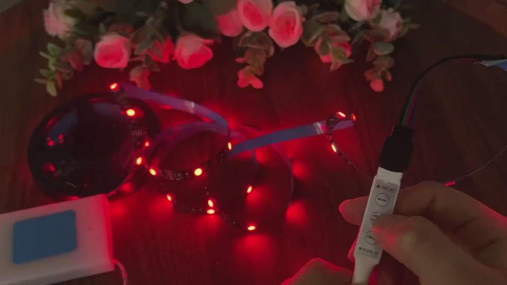 RGB USB Multi-Control LED Light Strips with Dynamic Color Synchronization