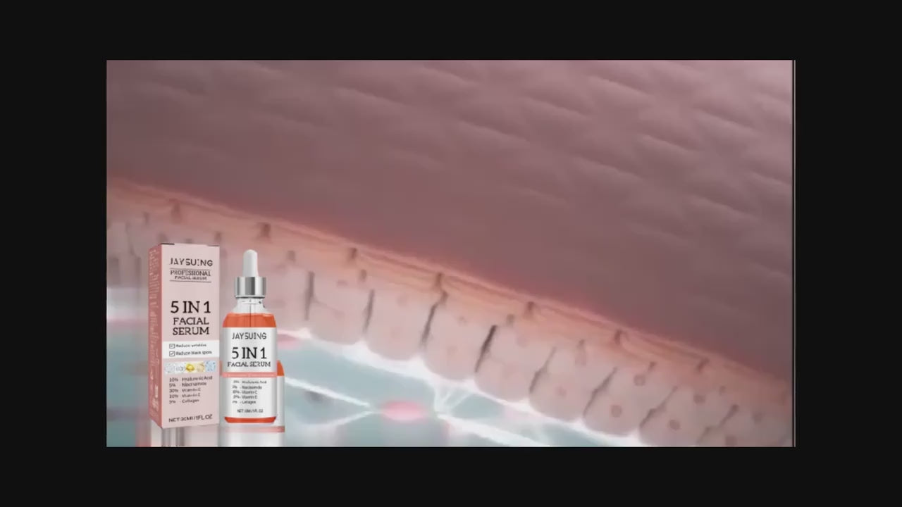 5-in-1 facial serum with hyaluronic acid